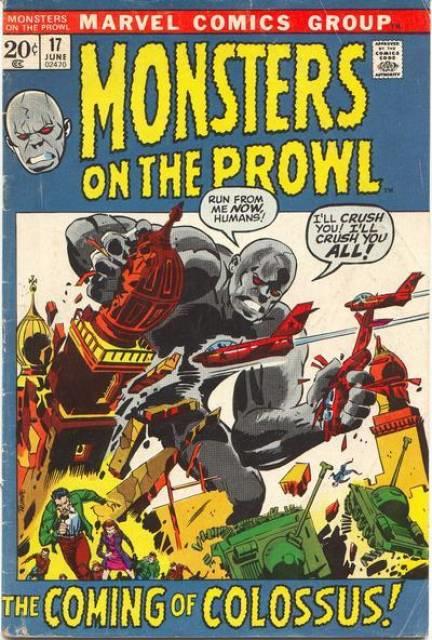 Monsters on the Prowl #17 comic cover