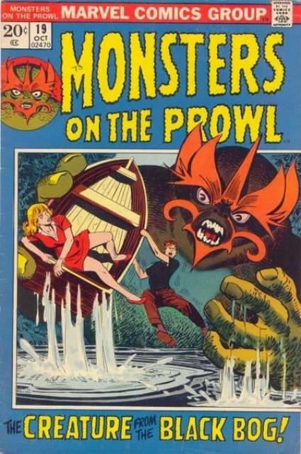 Monsters on the Prowl #19 comic cover