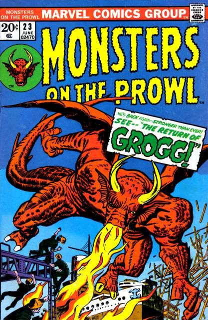Monsters on the Prowl #23 comic cover