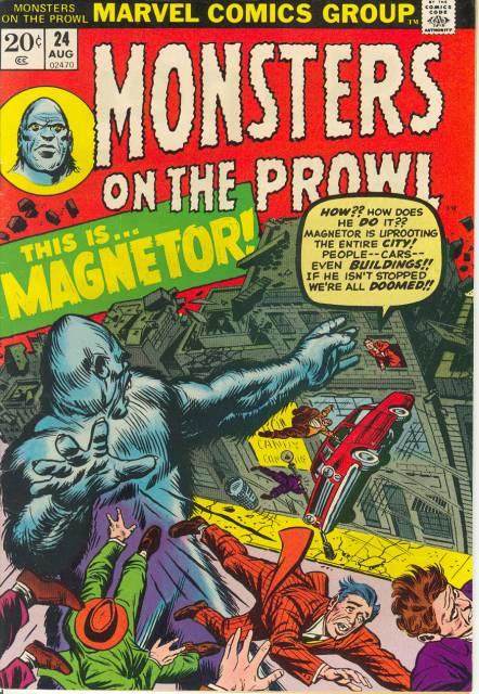 Monsters on the Prowl #24 comic cover