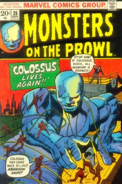 Monsters on the Prowl #25 comic cover