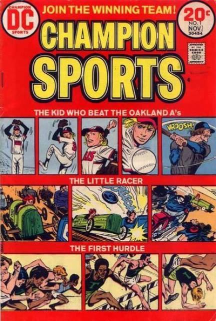 Champion Sports #1 comic cover