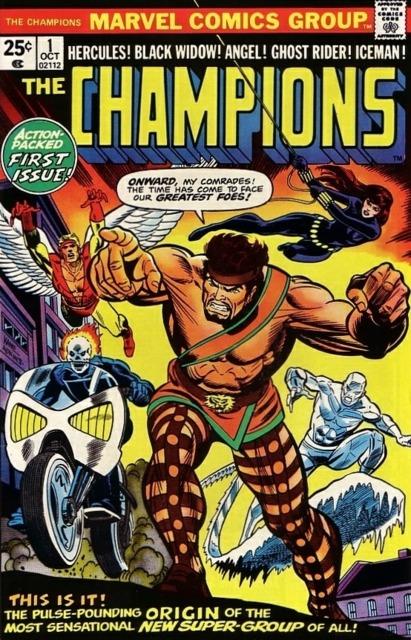 Champions #1 comic cover