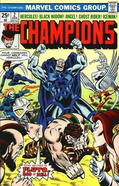 Champions #2 comic cover