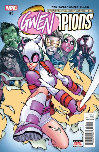 Champions Vol 2 #5 comic cover