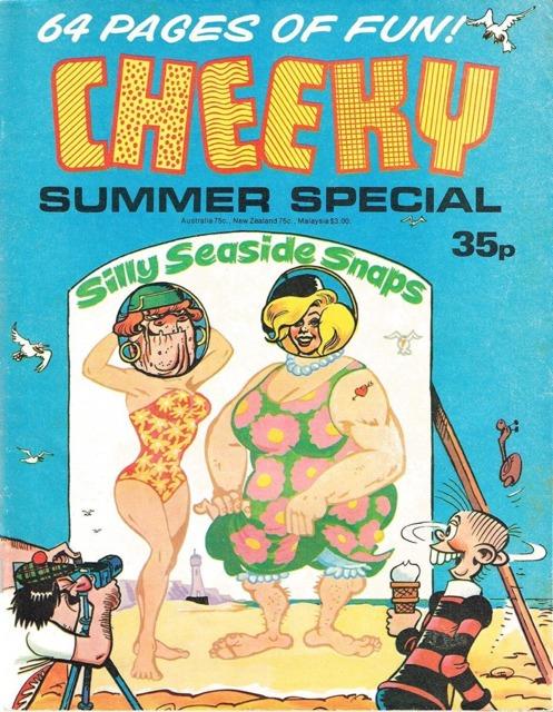 Cheeky Special 1978 comic cover