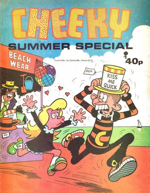 Cheeky Special 1979 comic cover
