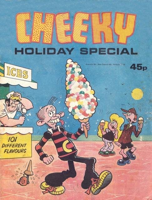 Cheeky Special 1980 comic cover