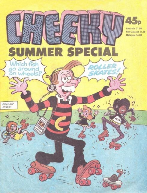 Cheeky Special 1981 comic cover