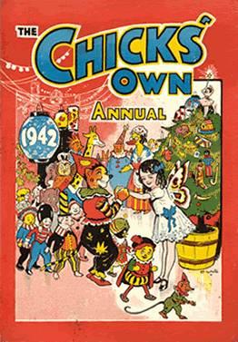 Chicks Own Annual 1942 comic cover