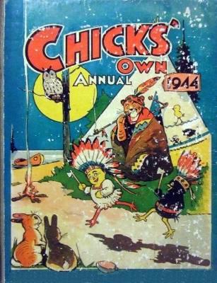 Chicks Own Annual 1944 comic cover