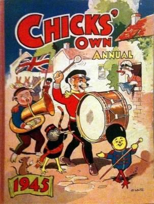 Chicks Own Annual 1945 comic cover