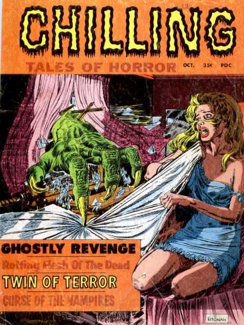 Chilling Tales of Horror #3 comic cover