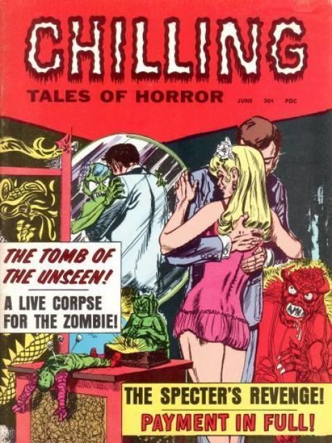 Chilling Tales of Horror #4 comic cover