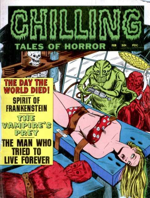Chilling Tales of Horror #7 comic cover