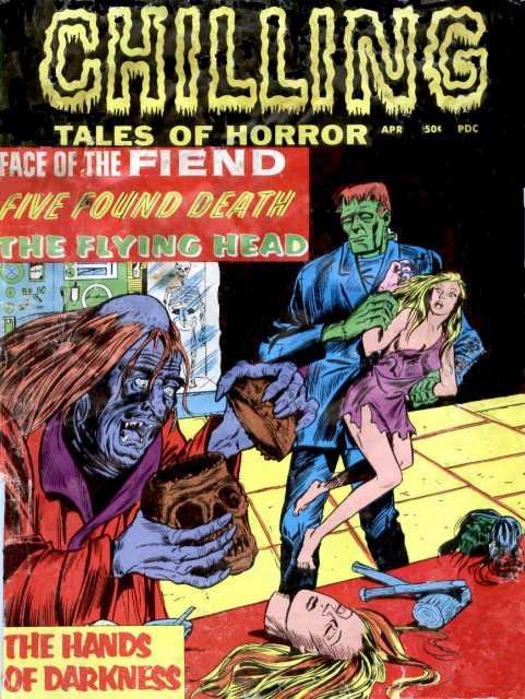 Chilling Tales of Horror #8 comic cover
