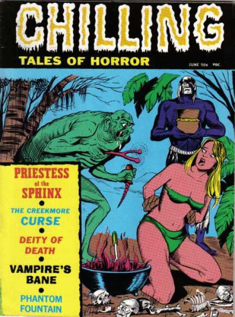 Chilling Tales of Horror #9 comic cover