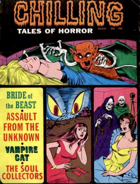Chilling Tales of Horror #10 comic cover