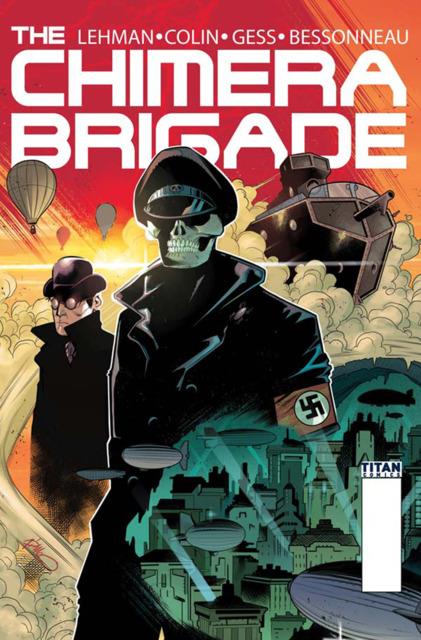 Chimera Brigade #2 comic cover