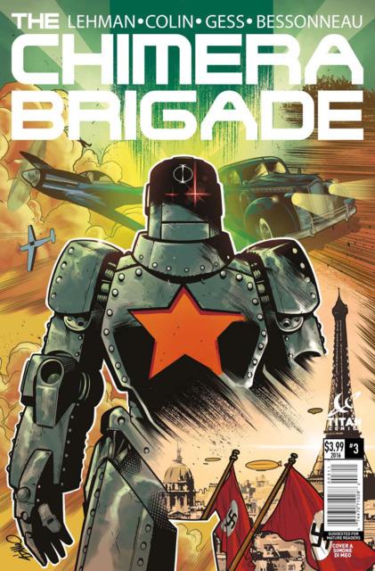 Chimera Brigade #3 comic cover