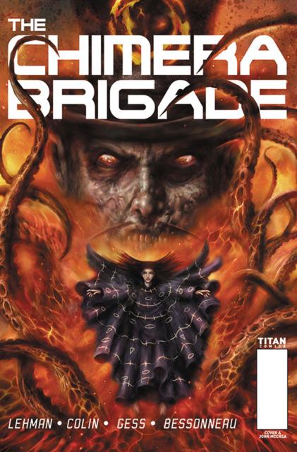 Chimera Brigade #4 comic cover