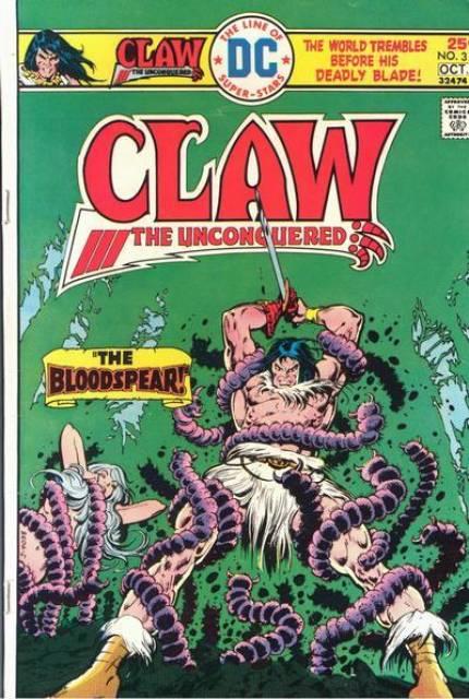 Claw the Unconquered #3 comic cover