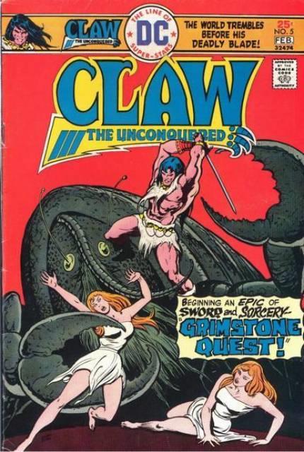 Claw the Unconquered #5 comic cover