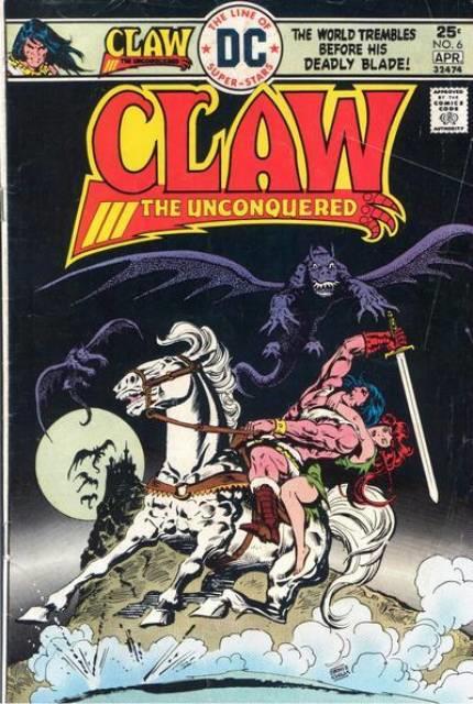 Claw the Unconquered #6 comic cover
