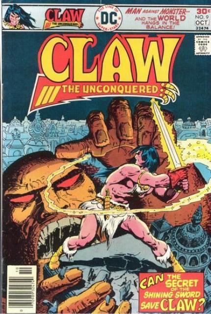 Claw the Unconquered #9 comic cover