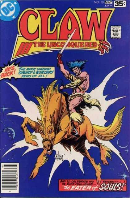Claw the Unconquered #10 comic cover