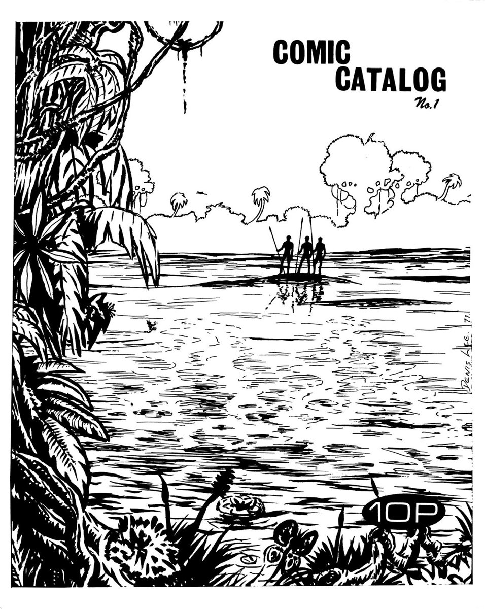 Comic Catalog #1 comic cover