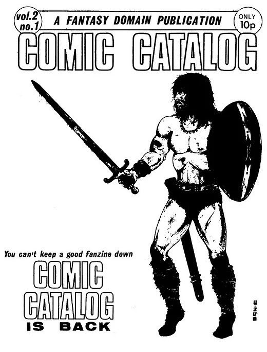 Comic Catalog Vol 2 #1 comic cover