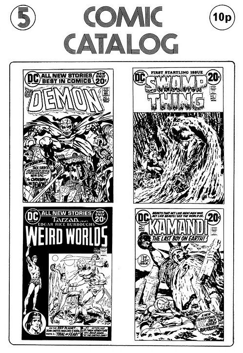 Comic Catalog #5 comic cover