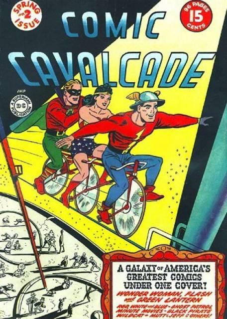 Comic Cavalcade #2 comic cover
