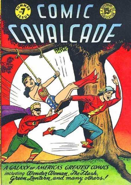 Comic Cavalcade #7 comic cover