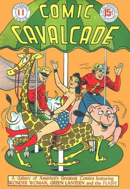 Comic Cavalcade #11 comic cover