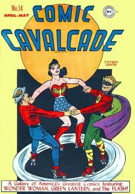 Comic Cavalcade #14 comic cover