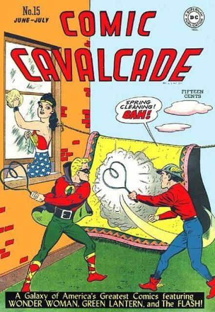 Comic Cavalcade #15 comic cover