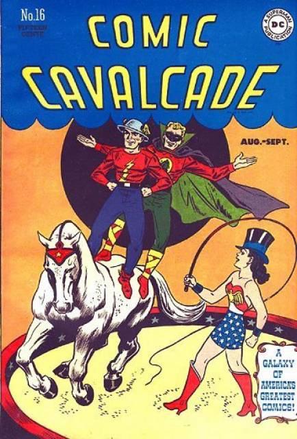 Comic Cavalcade #16 comic cover