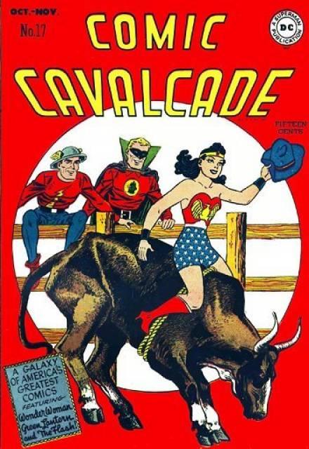 Comic Cavalcade #17 comic cover