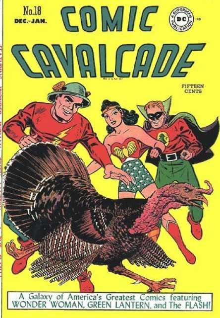 Comic Cavalcade #18 comic cover