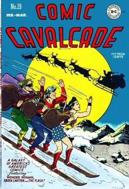 Comic Cavalcade #19 comic cover