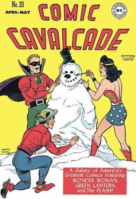 Comic Cavalcade #20 comic cover