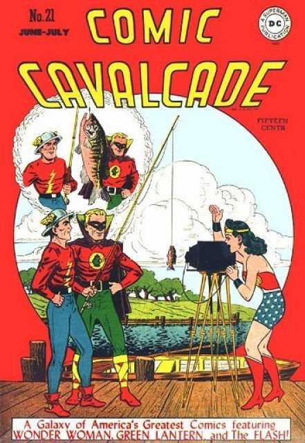 Comic Cavalcade #21 comic cover
