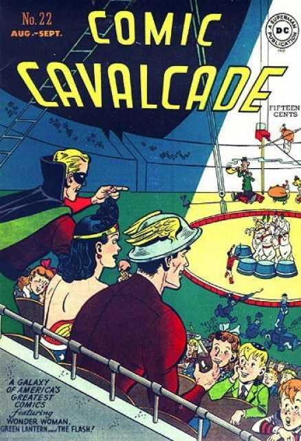 Comic Cavalcade #22 comic cover
