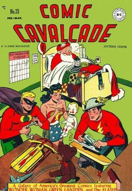 Comic Cavalcade #25 comic cover