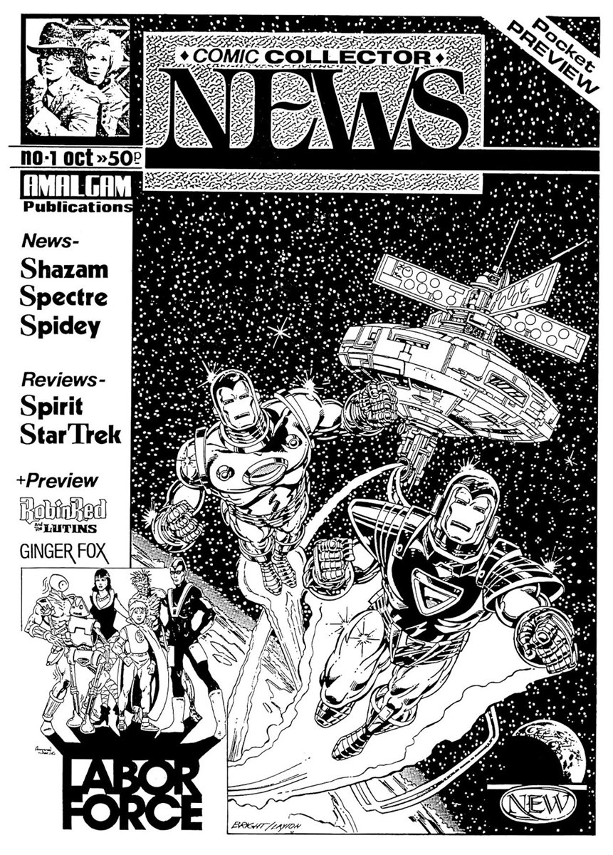 Comic Collector News #1 comic cover
