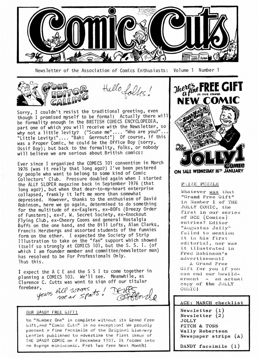 Comic Cuts #1 comic cover