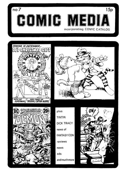 Comic Media #7 comic cover