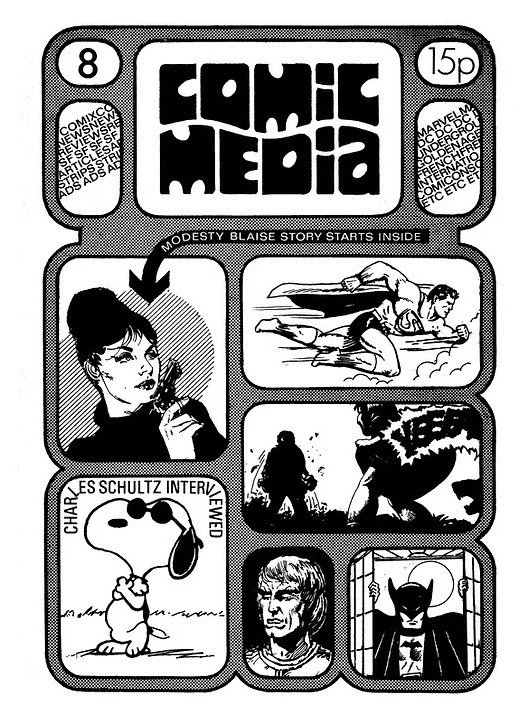 Comic Media #8 comic cover
